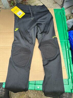 STORELLI EXO GK LONG PANTS BLACK YOUTH MEDIUM NWT